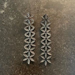 Statement drop earrings